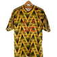 Arsenal retro kit 1991-93 Bruised Banana iconic yellow zigzag pattern JVC sponsor vintage football shirt Adidas