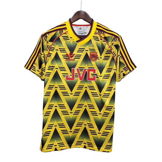 Arsenal retro jersey - 1991/1993 Away 'Bruised Banana' Retro jersey - Goatkits Store