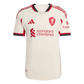 Liverpool Away Kit 2025/26 fan version Wonder White hanging display Goatkits Store