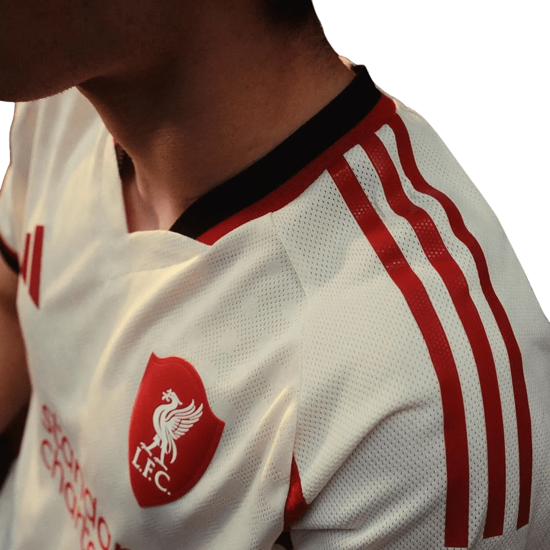 Liverpool jersey 25/26 away folded merchandise authentic Wonder White Goatkits Store