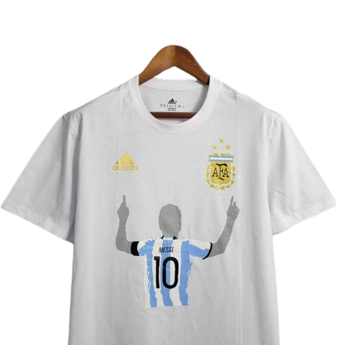 2023 Argentina White Casual T-Shirts