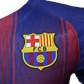 Barcelona soccer jersey worn by supporter showing player-grade fit perfect for celebrating Camp Nou return and barcelona 2025/2026 jersey authentic styling