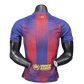 Barcelona Jersey 2025/2026 Home Player Version size guide chart showing player-grade fit measurements from S to XXL for optimal fc barcelona jersey yamal number 10 official sizing