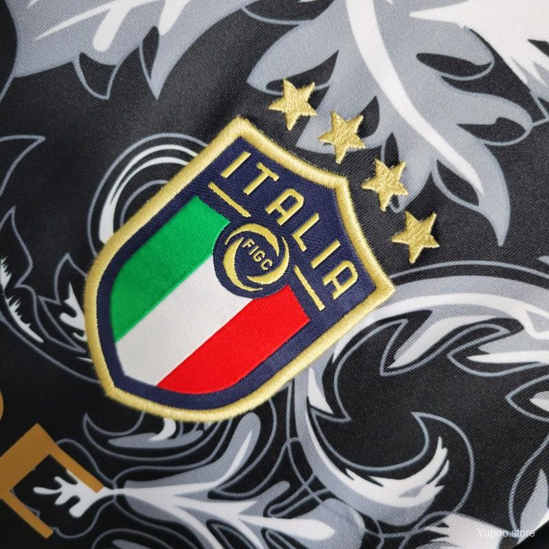 2022/2023 Special Edition Versace X  Italy Black kit - Fan Version - GOATKITS Store