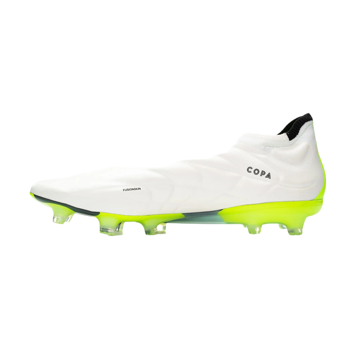 Adidas Copa Pure+ FG White Black Lemon - GoatGears Store