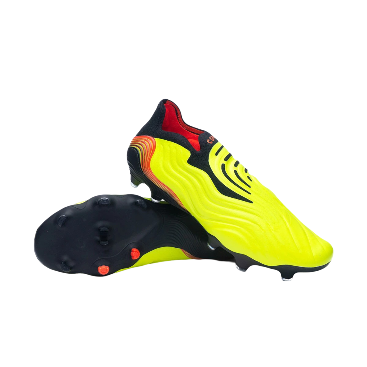 Adidas Copa Sense+ FG Yellow Red Black - GoatGears Store