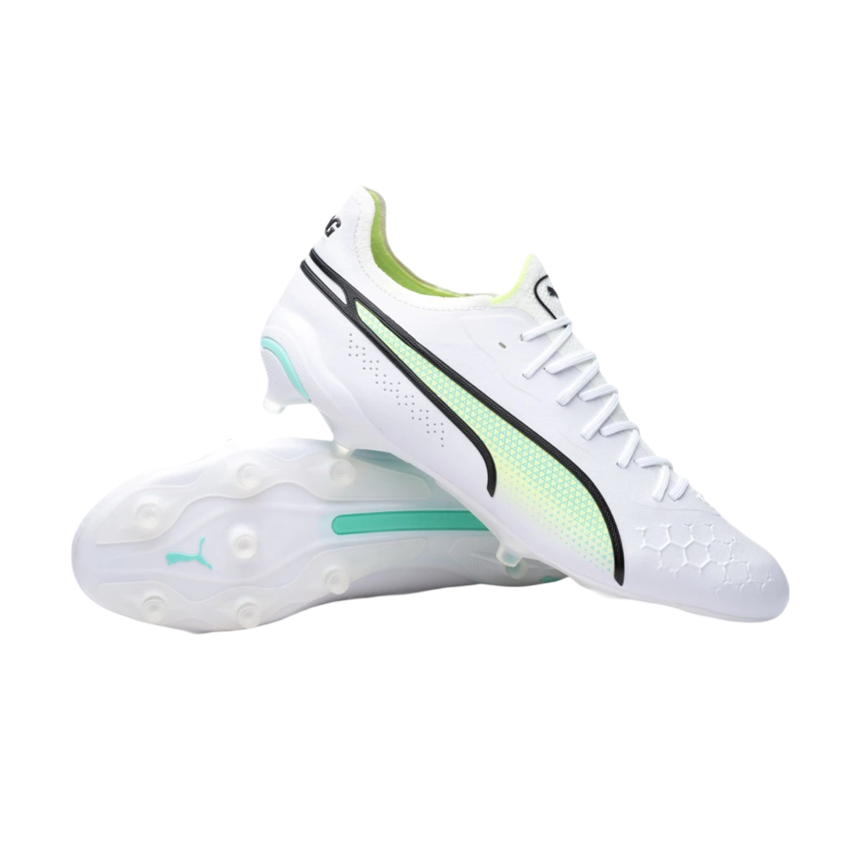 Puma King Ultimate FG/AG White - GoatGears Store