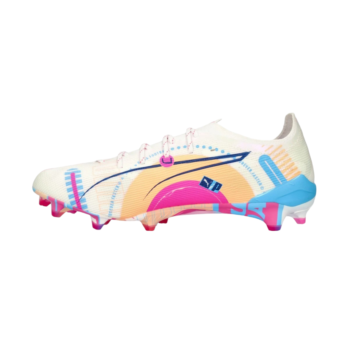 Puma Ultra 5 Ultimate FG White Luminous - GoatGears Store