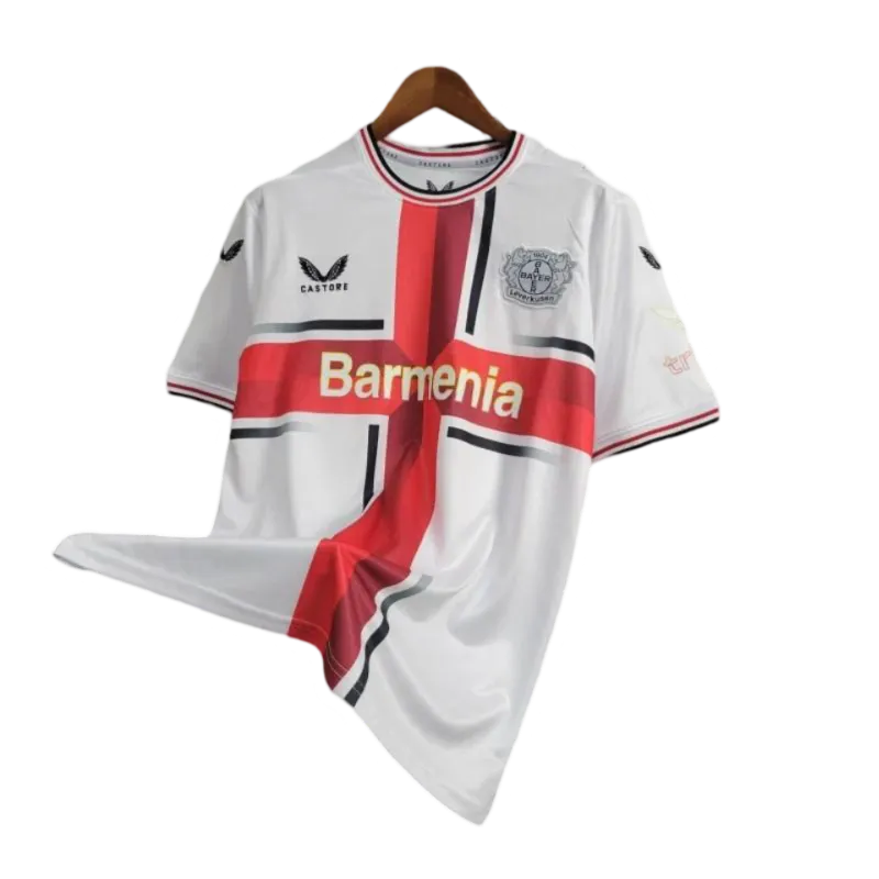 24/25 Bayer 04 Leverkusen Away White Kit - Fan Version - Goatkits Store