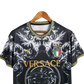 Italy x Versace 22/23 Special Edition Black Kit - Fan Version - Front