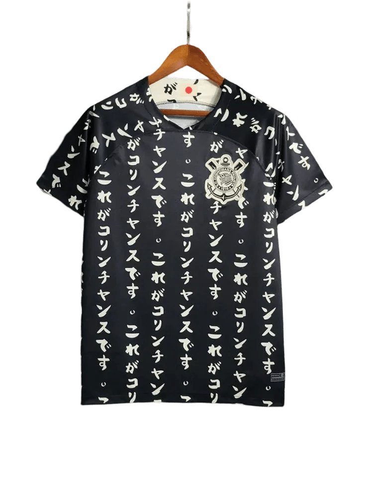 CORINTHIANS Black JAPAN Jersey Limited Edition at Goatkits Store - Goatkits Store