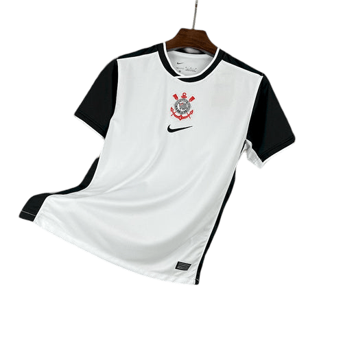 Close up Corinthians Soccer Jersey Home 2025/2026 Fan Version fabric detail Goatkits Store