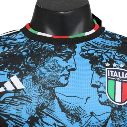 2023 Italy Special Blue Black kit - Player Version - Goatkits