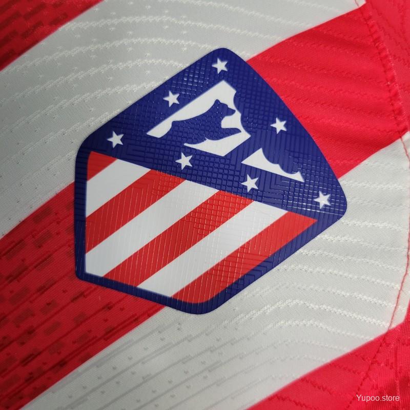 Atlético Madrid Home kit 23-24 - Player version - Logo