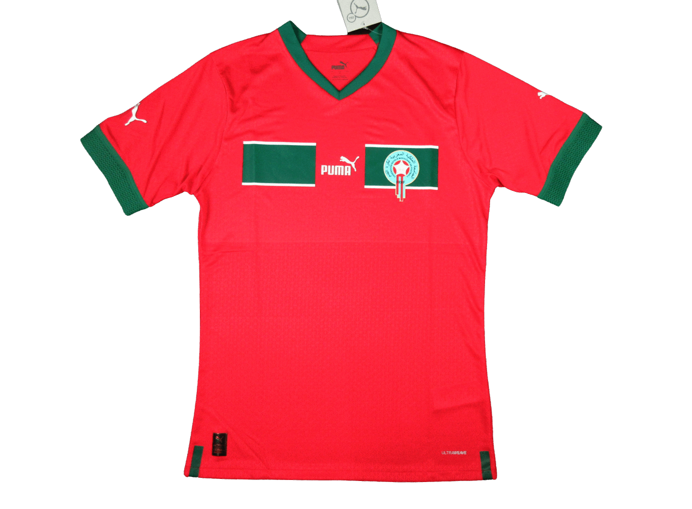 22/23 Morocco Home Kit - Player Version - Front