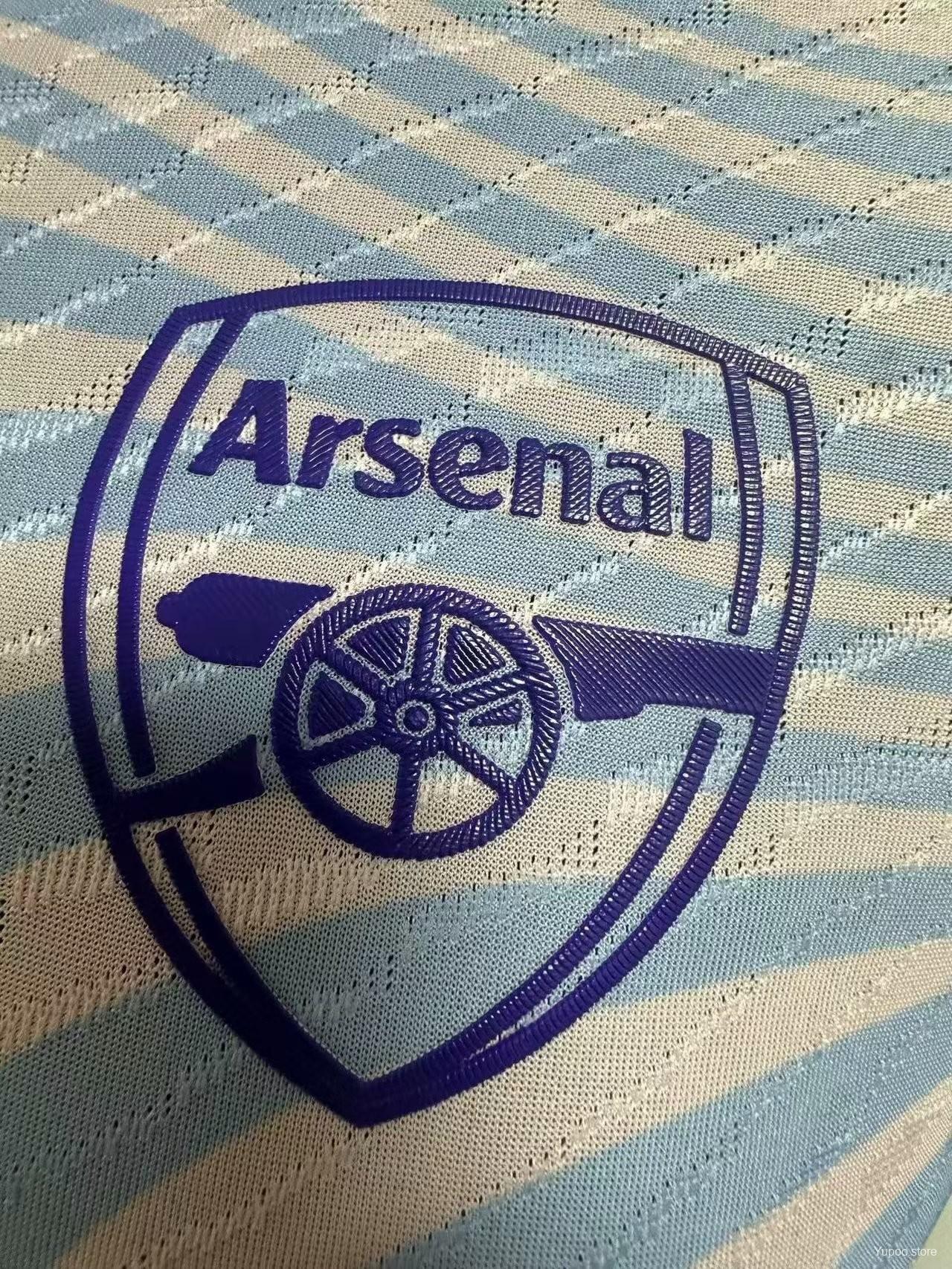 Arsenal 23/24 Adidas by Stella MCCARTNEY Special Kit - Player Version - Logo
