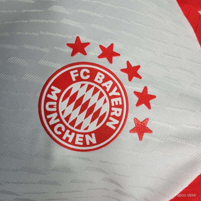Bayern Munich 23/24 Home Kit - Player Version - Logo