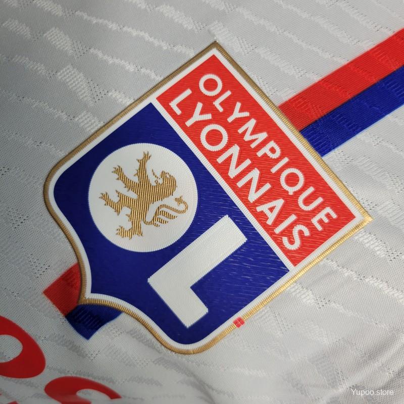 Lyon Home kit 23-24 - Player version - Logo