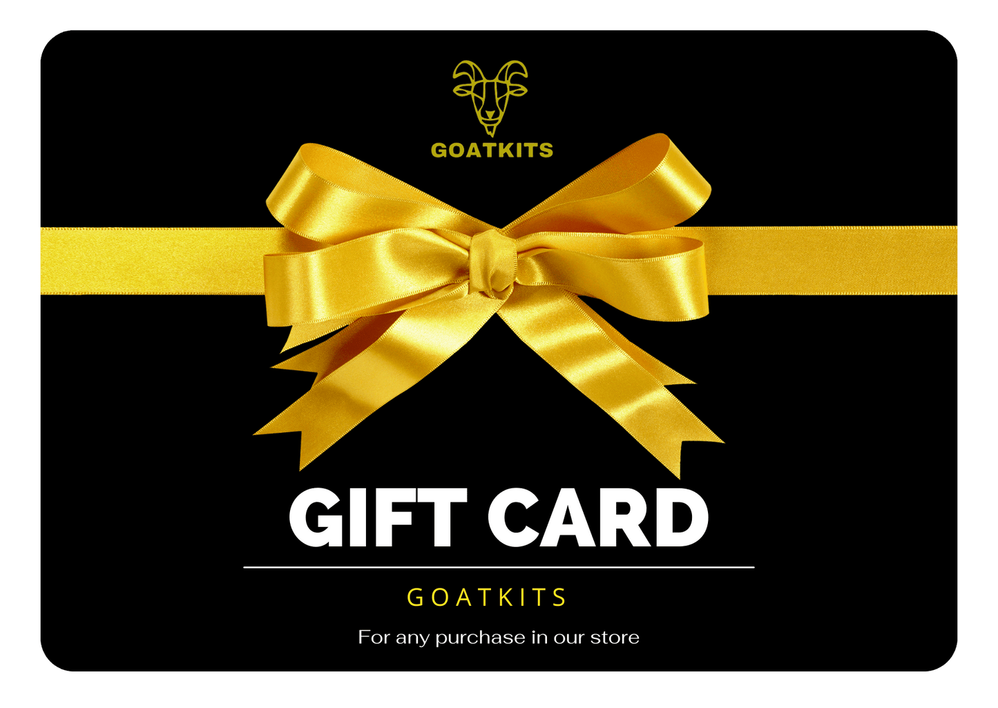 GoatKits Gift Card - Goatkits