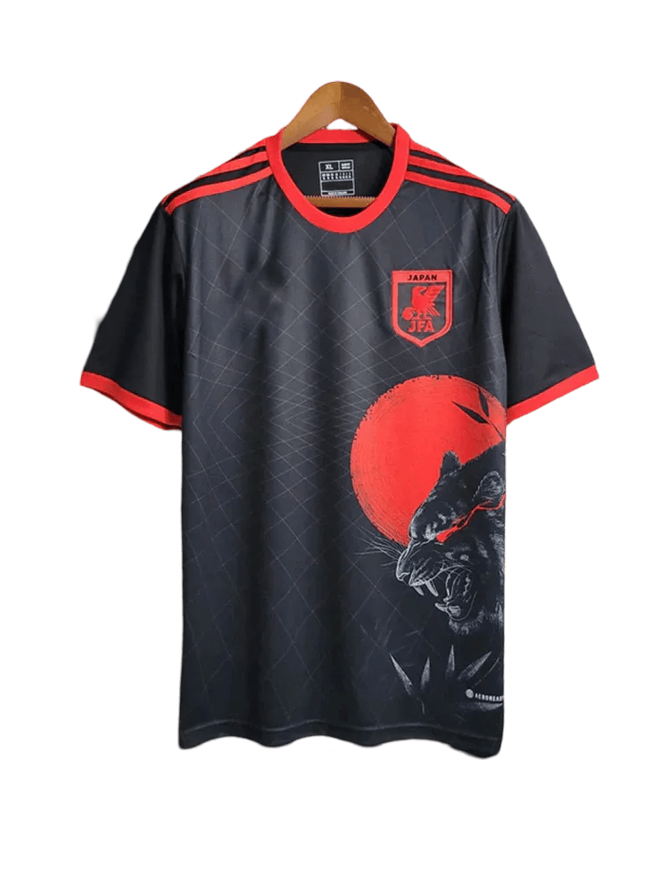 JAPAN Black TIGER Jersey Limited Edition at Goatkits Store