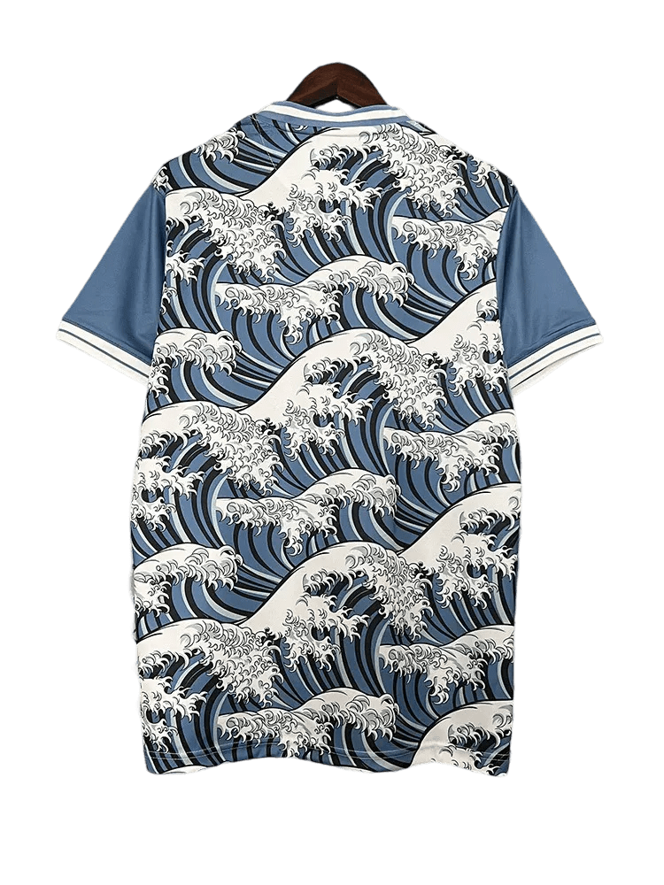 JAPAN Blue KANAGAWA Jersey Limited Edition at Goatkits Store back