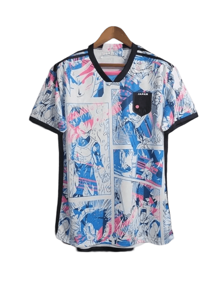 JAPAN DRAGON BALL Pink and Blue Jersey Limited Edition at Goatkits Store