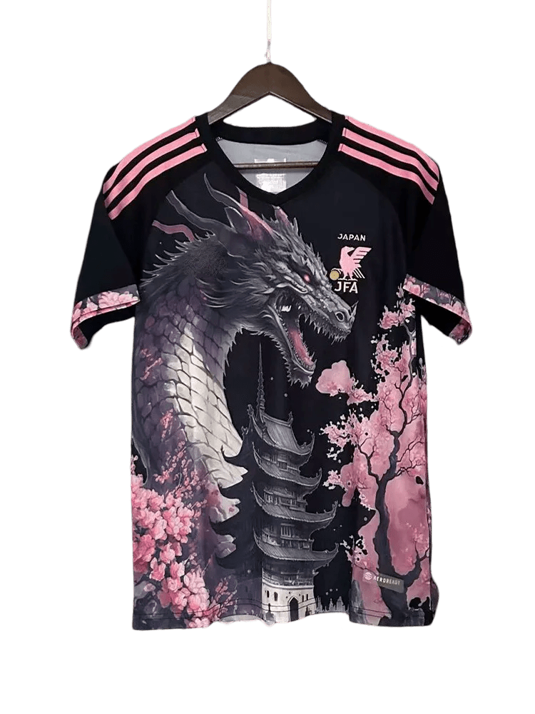 JAPAN Dragon Jersey Pink and Black Limited Edition at Goatkits Store