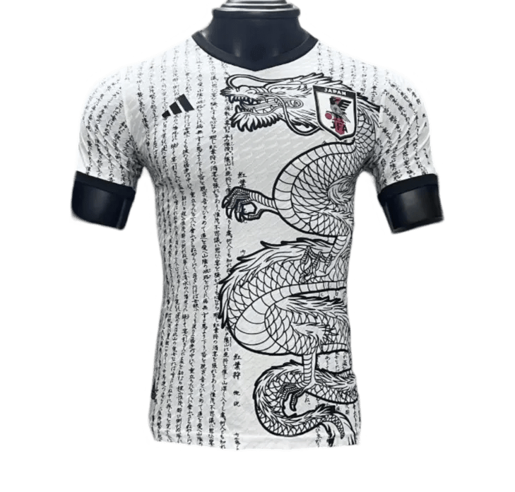 Japan Dragon Jersey White Edition is a Japan Anime Jersey on our Japan Special Edition Jersey and Japan Dragon Jersey Collection at GoatKits Store