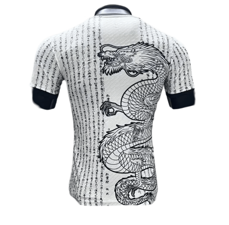 Japan Dragon Jersey White Edition is a Japan Anime Jersey on our Japan Special Edition Jersey and Japan Dragon Jersey Collection at GoatKits Store