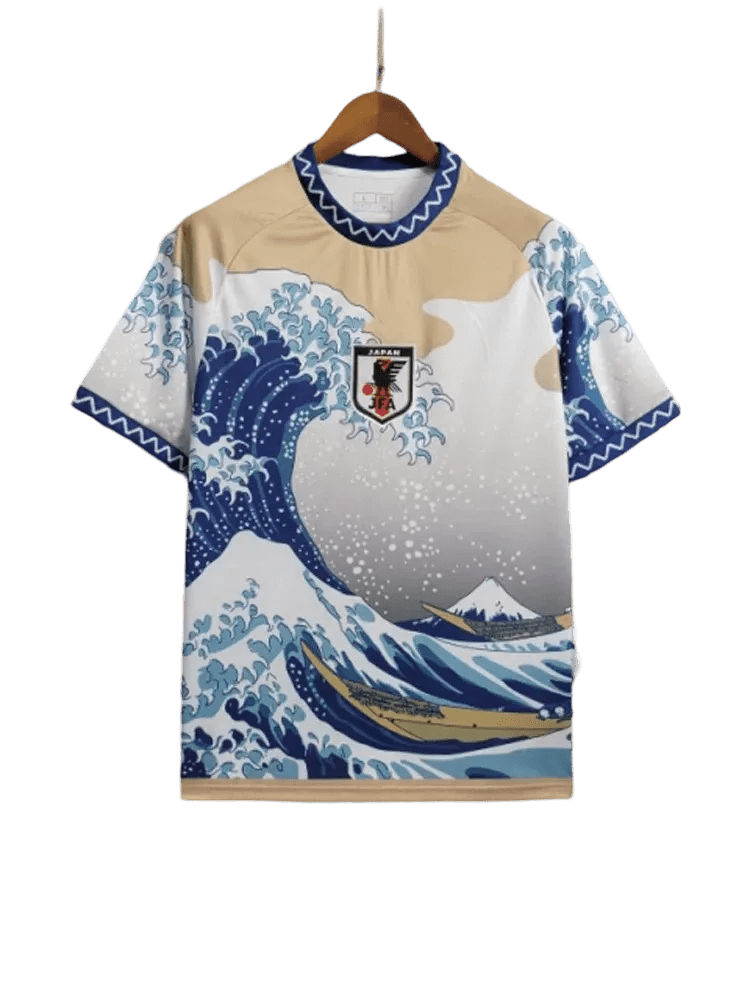 JAPAN White KANAGAWA Jersey Limited Edition at Goatkits Store