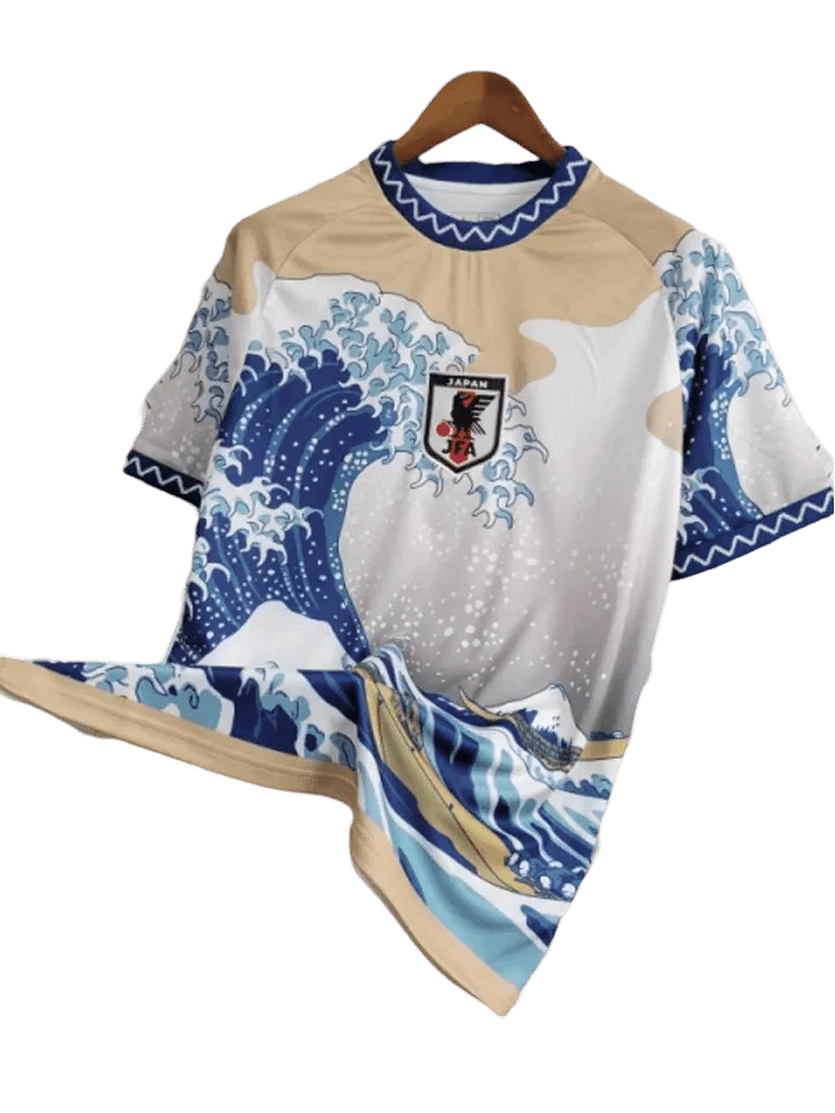 JAPAN White KANAGAWA Jersey Limited Edition at Goatkits Store