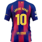 Lamine Yamal Barcelona Number 10 Jersey 2025-26 displaying historic Messi legacy inheritance with authentic yamal barcelona number 10 design and official Barcelona construction