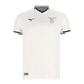 Fan wearing Lazio Jersey Away 2025/26 fan version white navy Goatkits Store