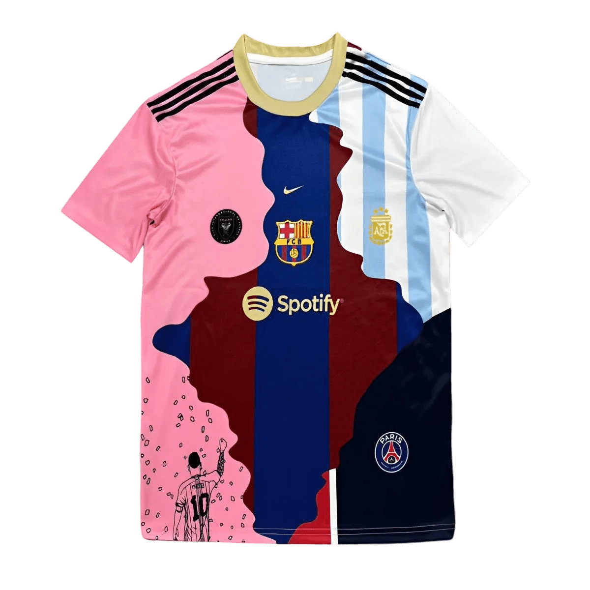 Lionel Messi All Club Mix Jersey - 25/26 Limited Edition Fan Version