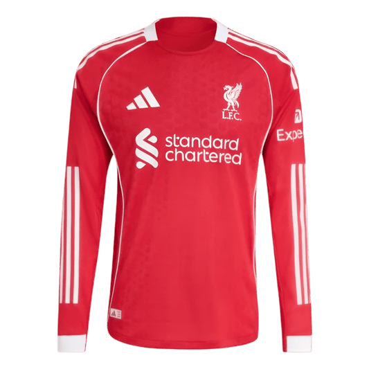 Liverpool Home Kit 2025/26 Long sleeve - Goatkits Store