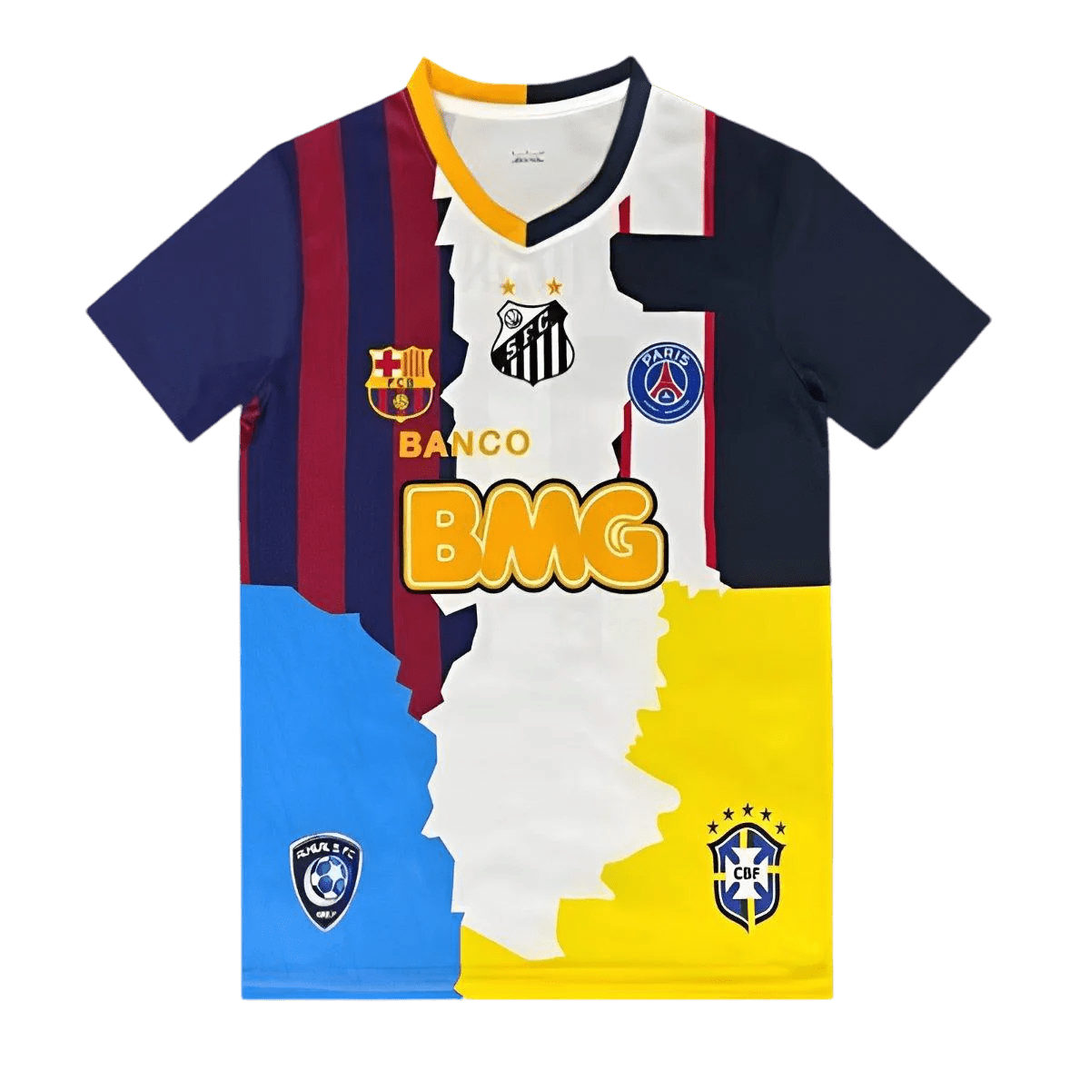 Neymar All Club Mix Jersey - 25/26 Limited Edition Fan Version - Goatkits Store