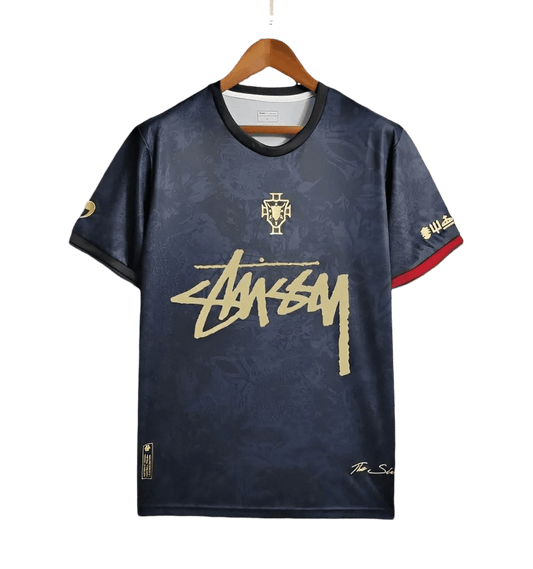 Portugal x Stussy Soccer Jersey - 2024 Limited Edition Jersey - Fan Version - Goatkits Store