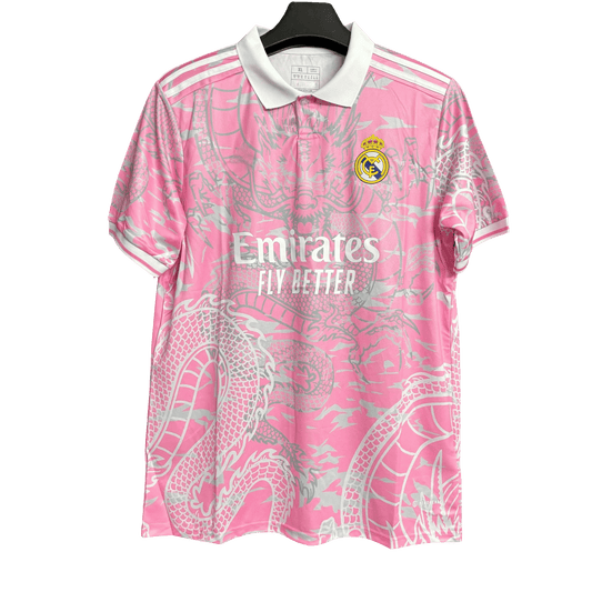 Real Madrid Pink & White Jersey - Special Edition - Goatkits Store