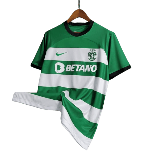 Sporting Lisboa home kit 23-24 - Fan version - Front