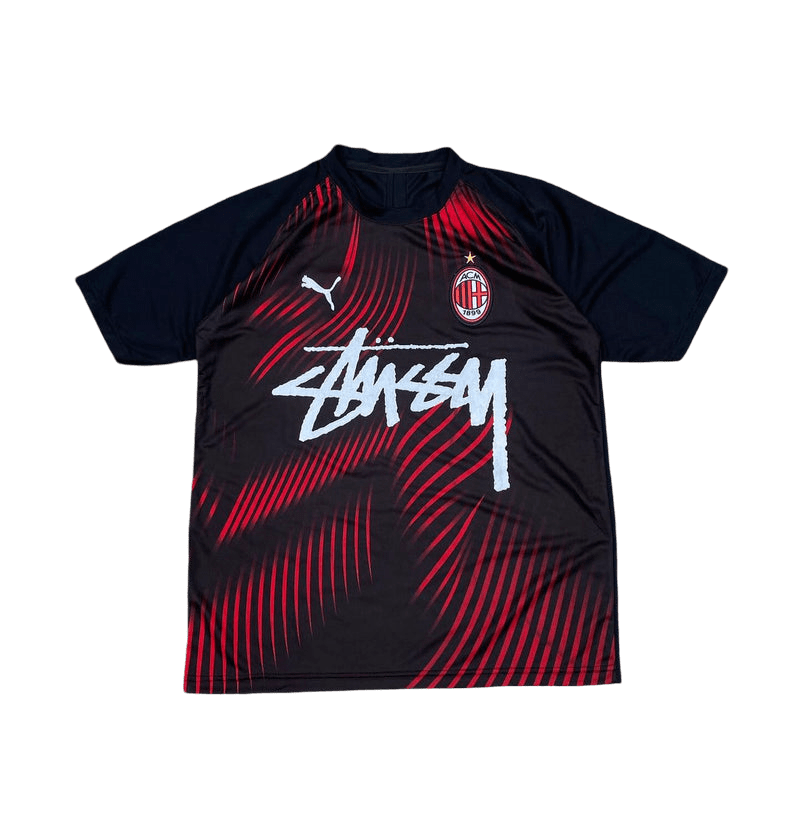 Stussy football jersey - AC Milan Limited Edition Jersey Fan Version - Goatkits Store