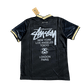 Stussy football jersey - Brazil Black Limited Edition Jersey Fan Version - Goatkits Store