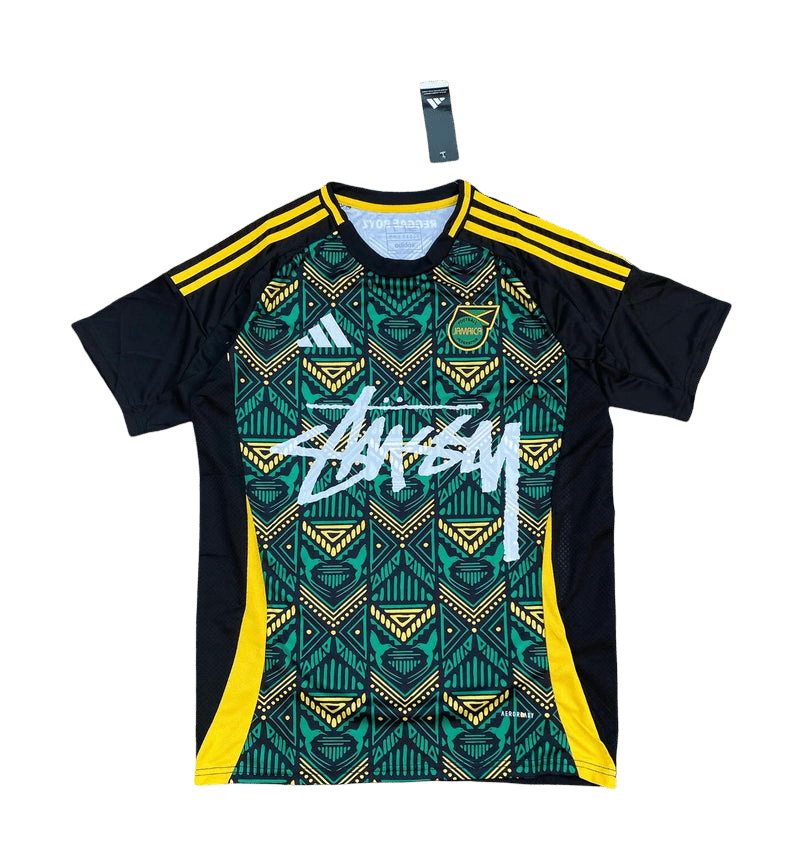Stussy football jersey - Jamaica Limited Edition Jersey Fan Version - Goatkits Store
