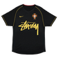 Stussy football jersey - Portugal Black Ronaldo Limited Edition Jersey Fan Version - Goatkits Store