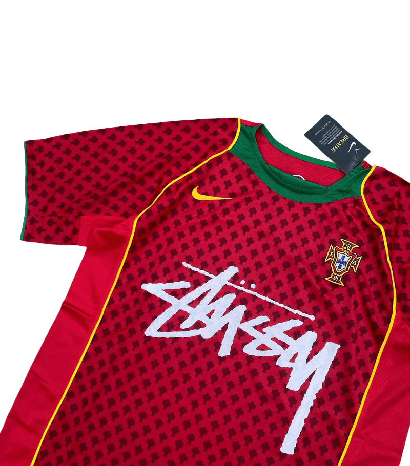 Stussy football jersey - Portugal Red Ronaldo Limited Edition Jersey Fan Version - Goatkits Store
