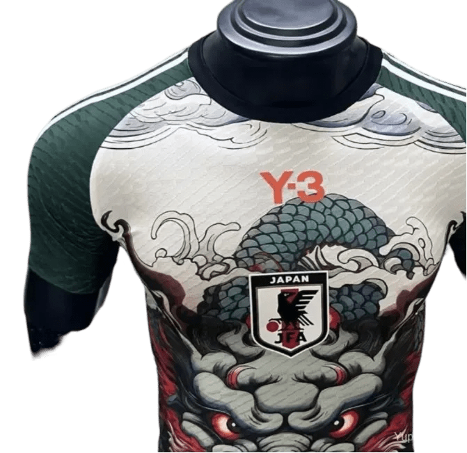 Y-3 Japan Jersey Furious Dragon Limited Edition Soccer Jerseys is a Japan Special Edition Jersey at GoatKits Store